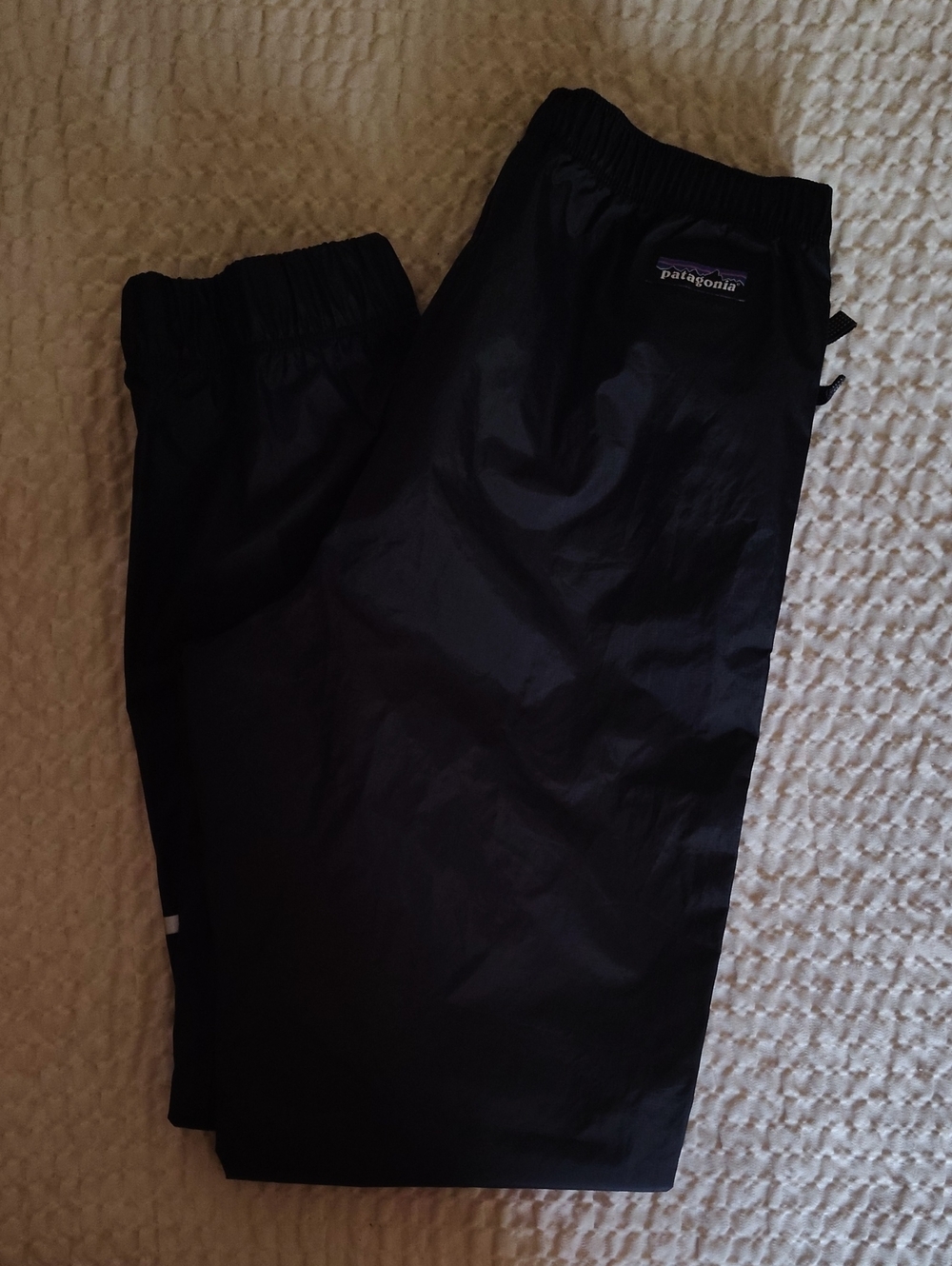 Patagonia Kids Torrentshell 3L Rain Pants - Black Size M (10)